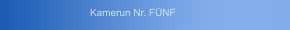 Kamerun Nr. F&Uuml;NF